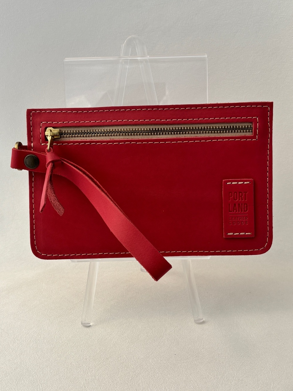 Portland Leather Goods Adriana Wristlet Pouch
